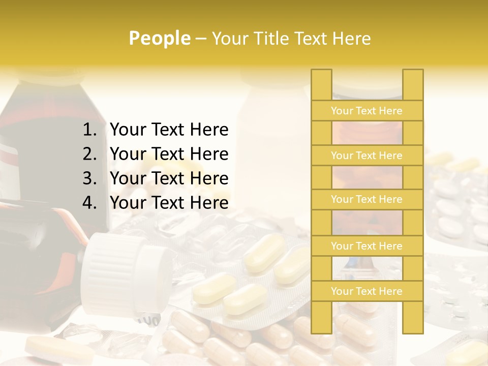 Pharmacy Addiction Therapy PowerPoint Template