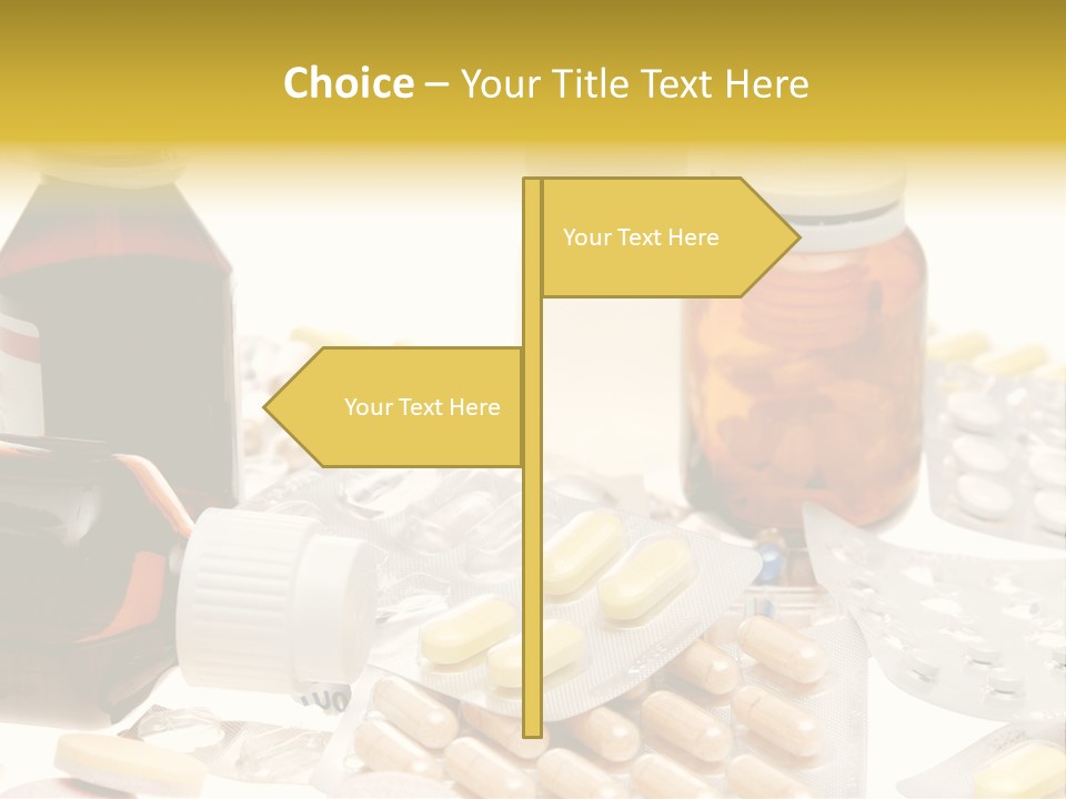 Pharmacy Addiction Therapy PowerPoint Template