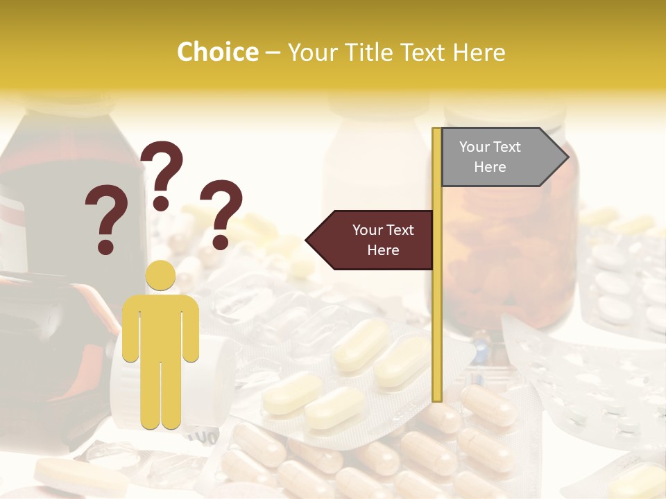 Pharmacy Addiction Therapy PowerPoint Template