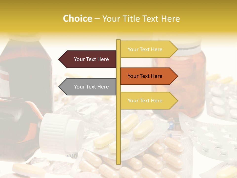 Pharmacy Addiction Therapy PowerPoint Template