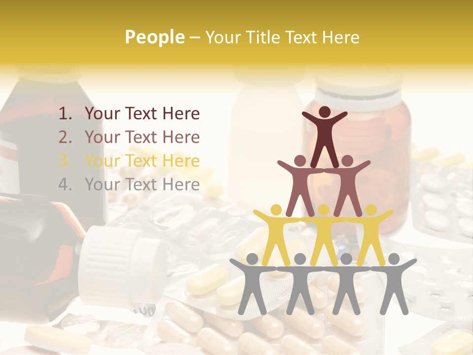 Pharmacy Addiction Therapy PowerPoint Template