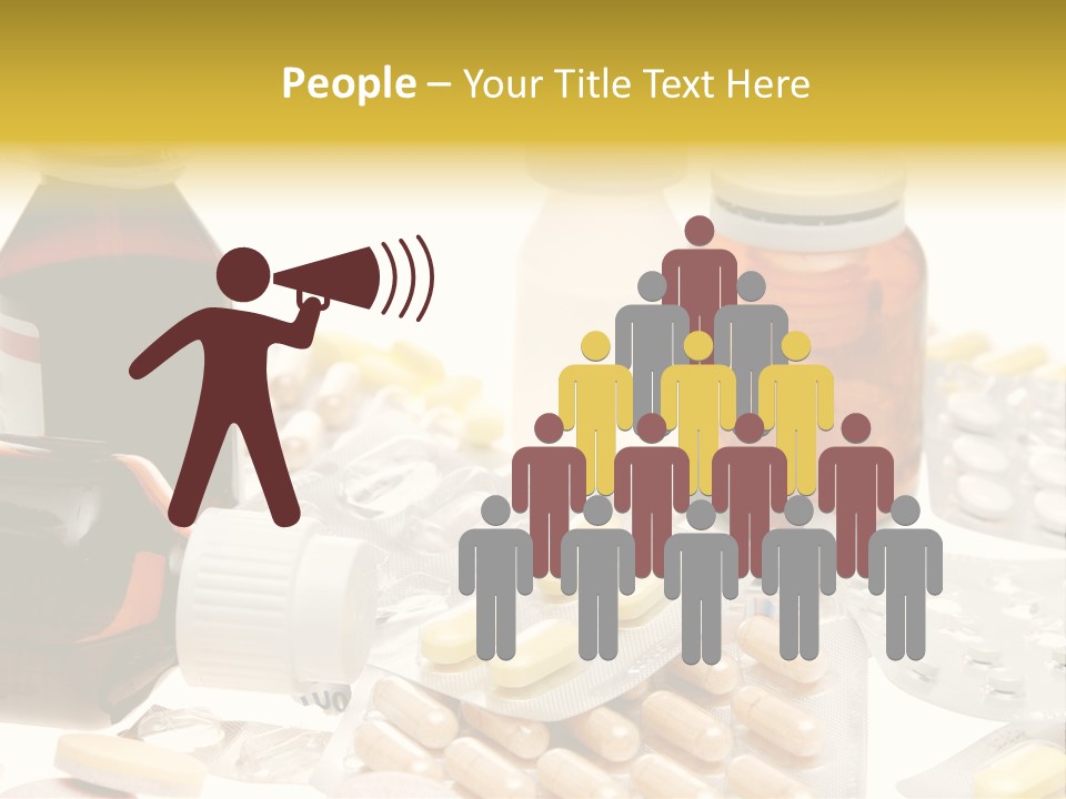 Pharmacy Addiction Therapy PowerPoint Template