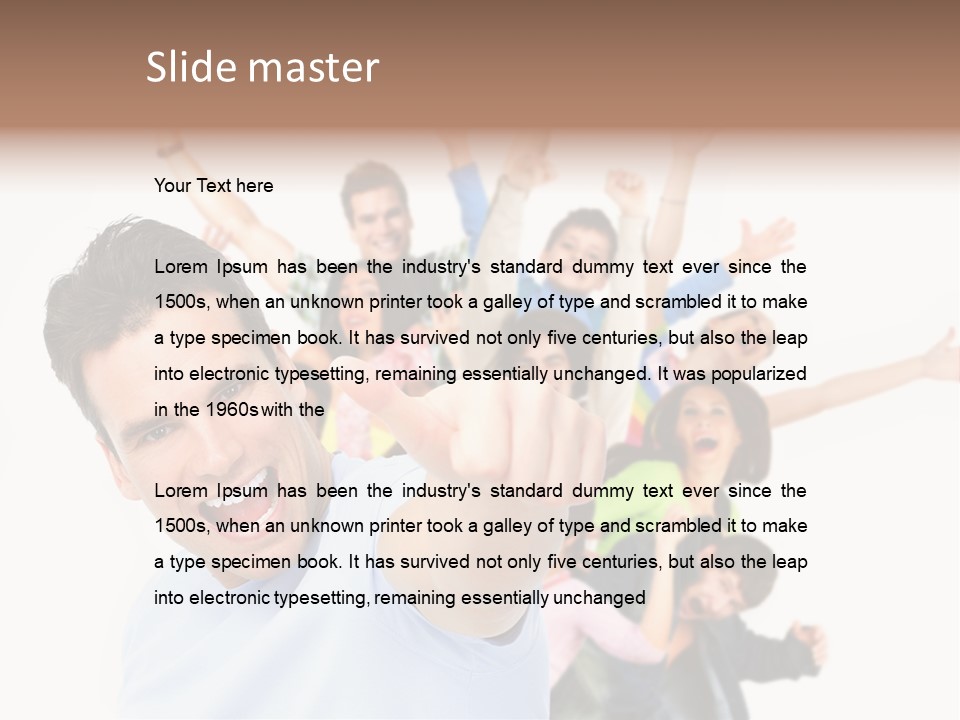 Human Thumb Success PowerPoint Template