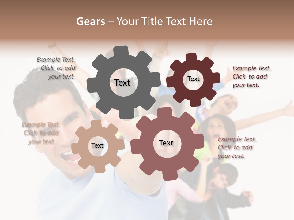 Human Thumb Success PowerPoint Template