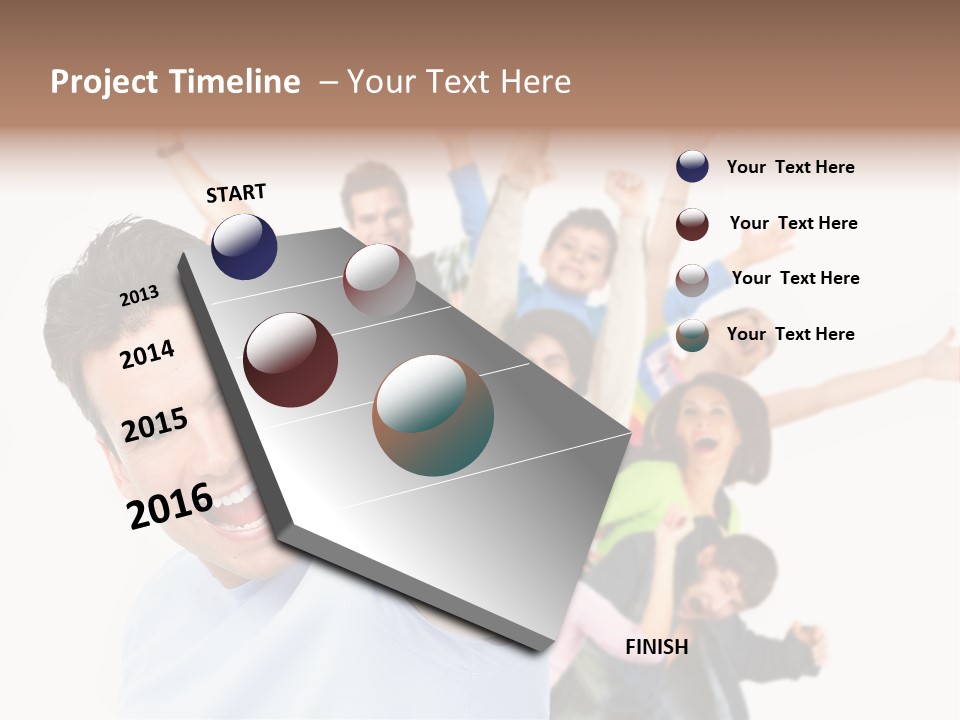 Human Thumb Success PowerPoint Template