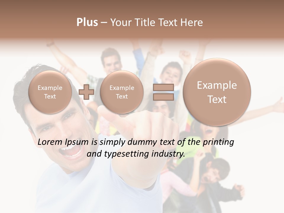 Human Thumb Success PowerPoint Template