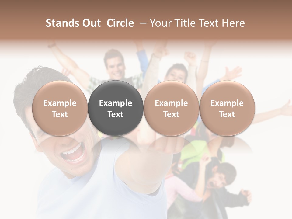 Human Thumb Success PowerPoint Template