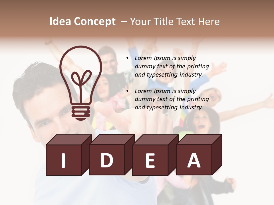 Human Thumb Success PowerPoint Template