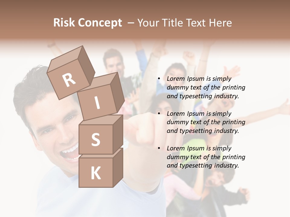 Human Thumb Success PowerPoint Template