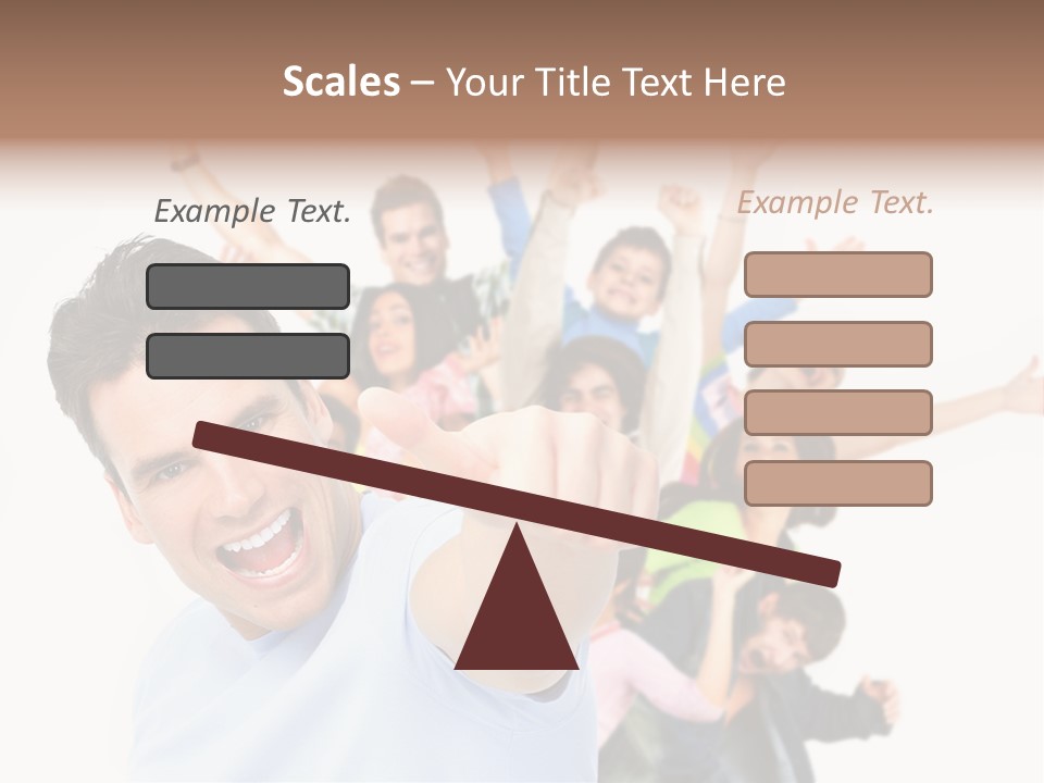 Human Thumb Success PowerPoint Template