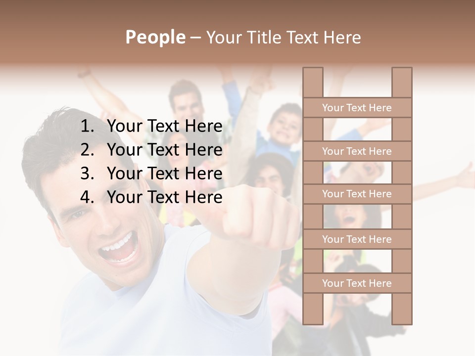 Human Thumb Success PowerPoint Template