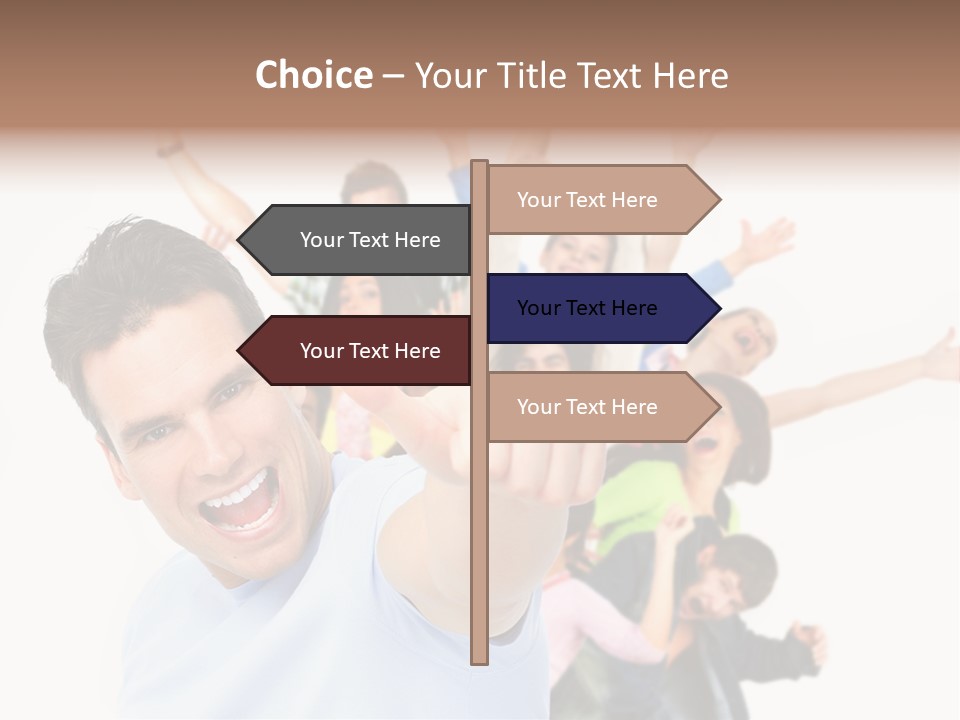 Human Thumb Success PowerPoint Template