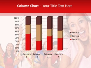 Lady Human Smiling PowerPoint Template