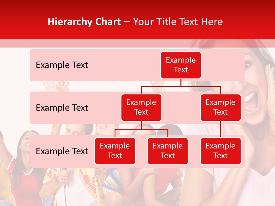Lady Human Smiling PowerPoint Template