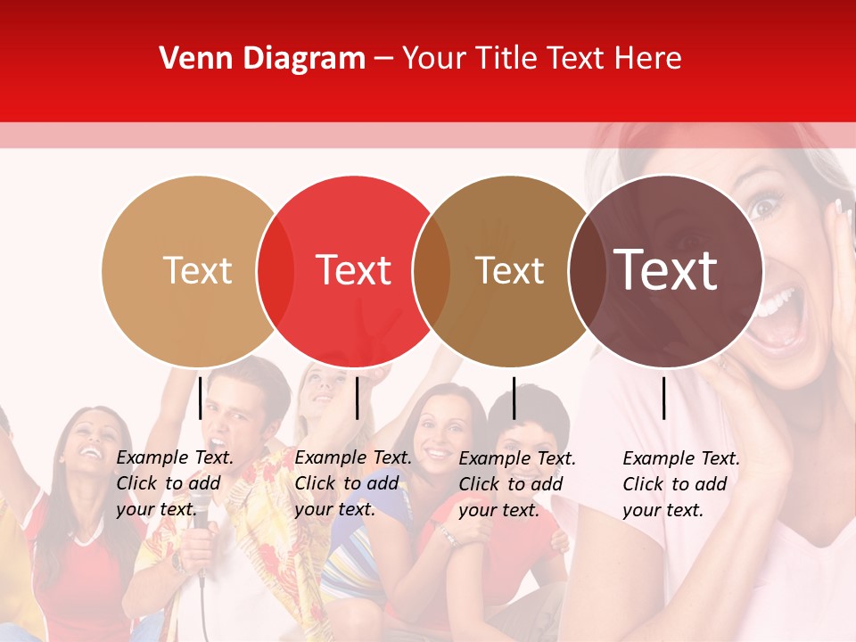 Lady Human Smiling PowerPoint Template