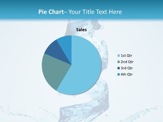 Transparent Water Splashing PowerPoint Template