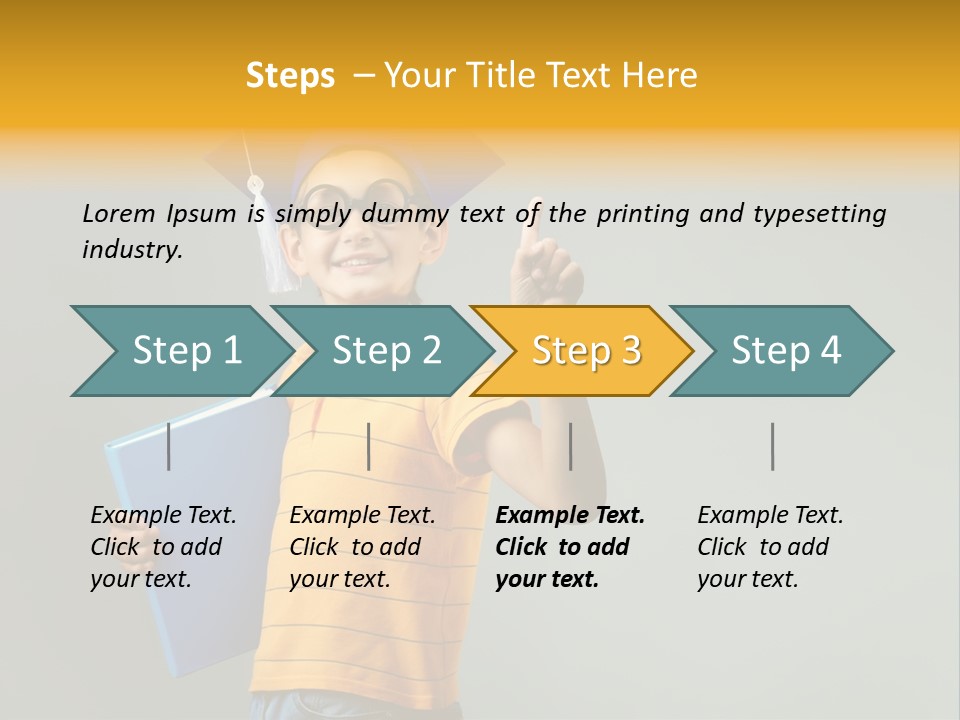 Lifestyle Achievement Childhood PowerPoint Template
