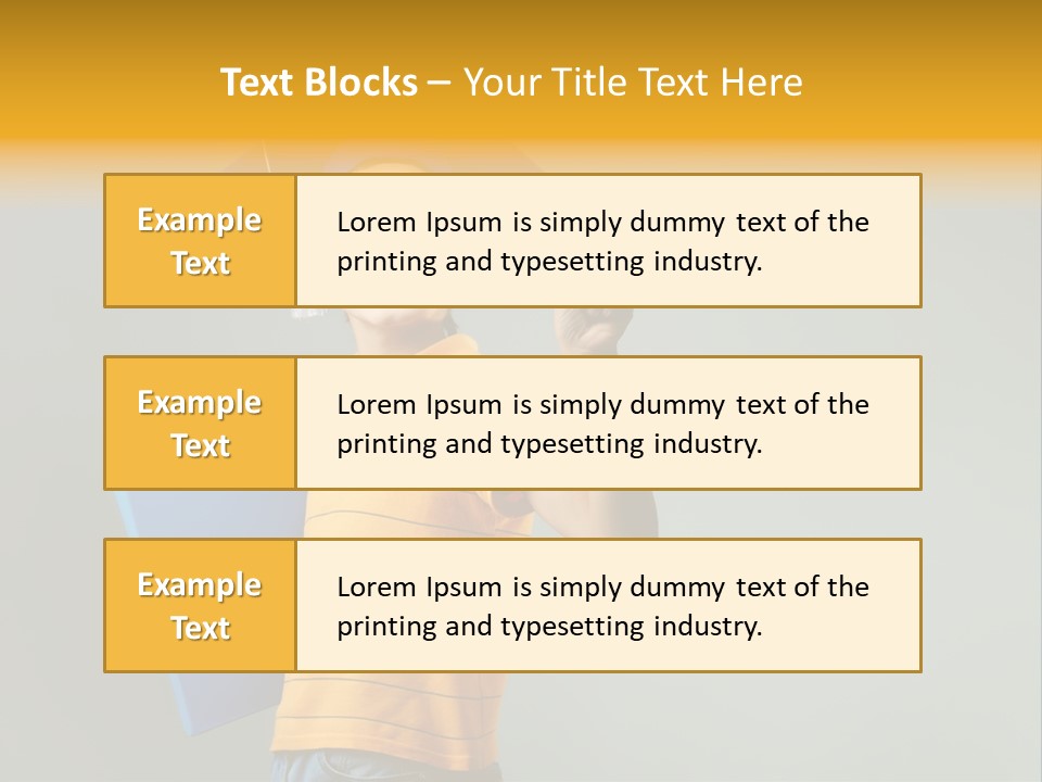 Lifestyle Achievement Childhood PowerPoint Template