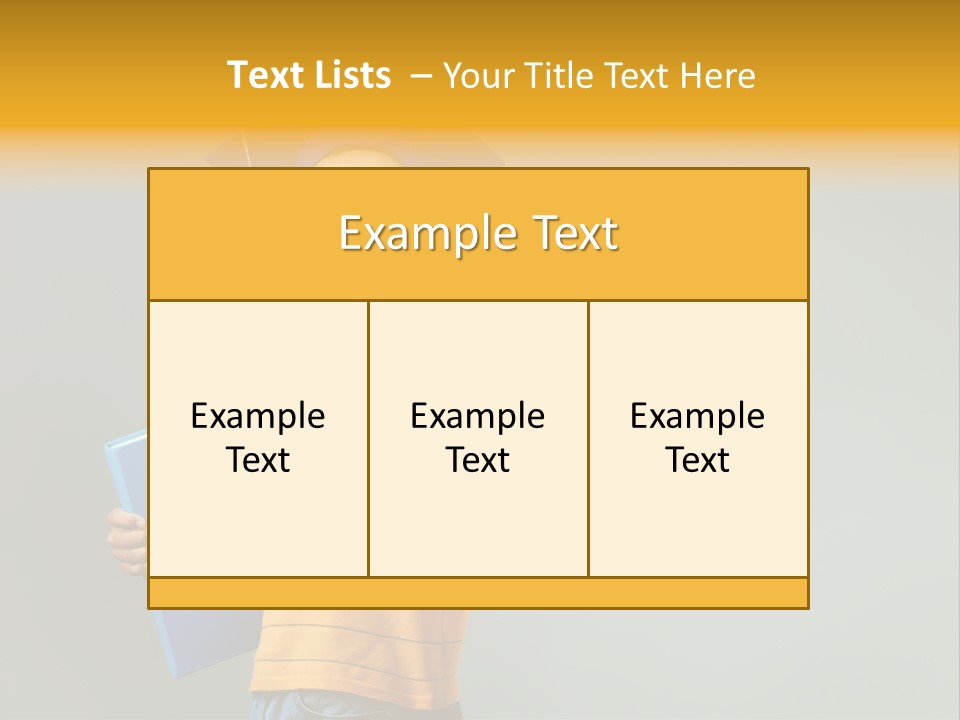 Lifestyle Achievement Childhood PowerPoint Template