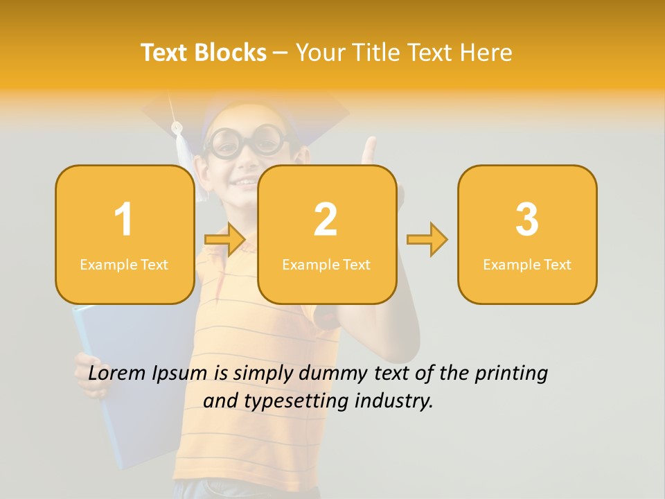 Lifestyle Achievement Childhood PowerPoint Template