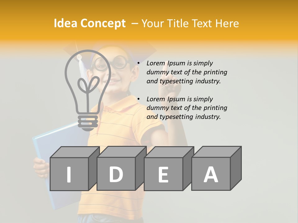 Lifestyle Achievement Childhood PowerPoint Template