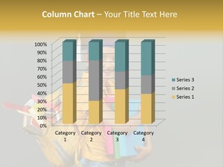 Book Boy Schoolchild PowerPoint Template