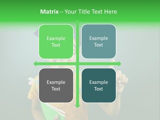 Graduation Smiling Lad PowerPoint Template