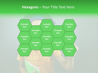Graduation Smiling Lad PowerPoint Template