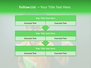 Graduation Smiling Lad PowerPoint Template