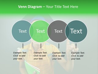Graduation Smiling Lad PowerPoint Template