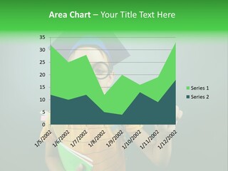 Graduation Smiling Lad PowerPoint Template