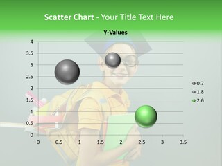 Grade Handsome Youth PowerPoint Template