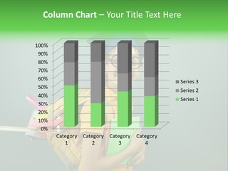 Grade Handsome Youth PowerPoint Template