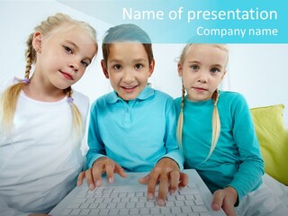 Clever Brother School PowerPoint Template