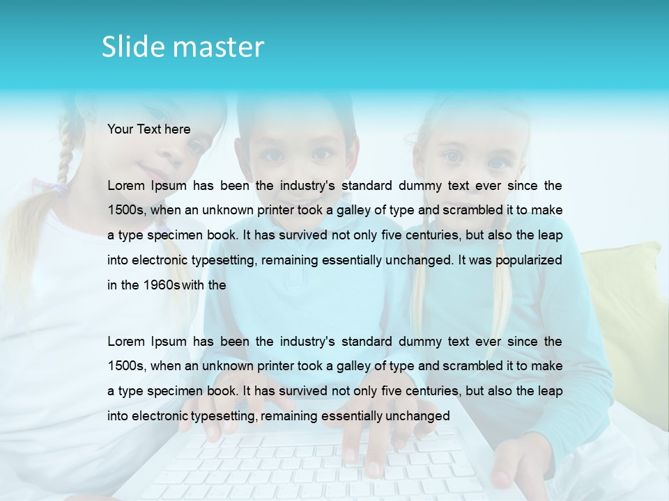 Clever Brother School PowerPoint Template
