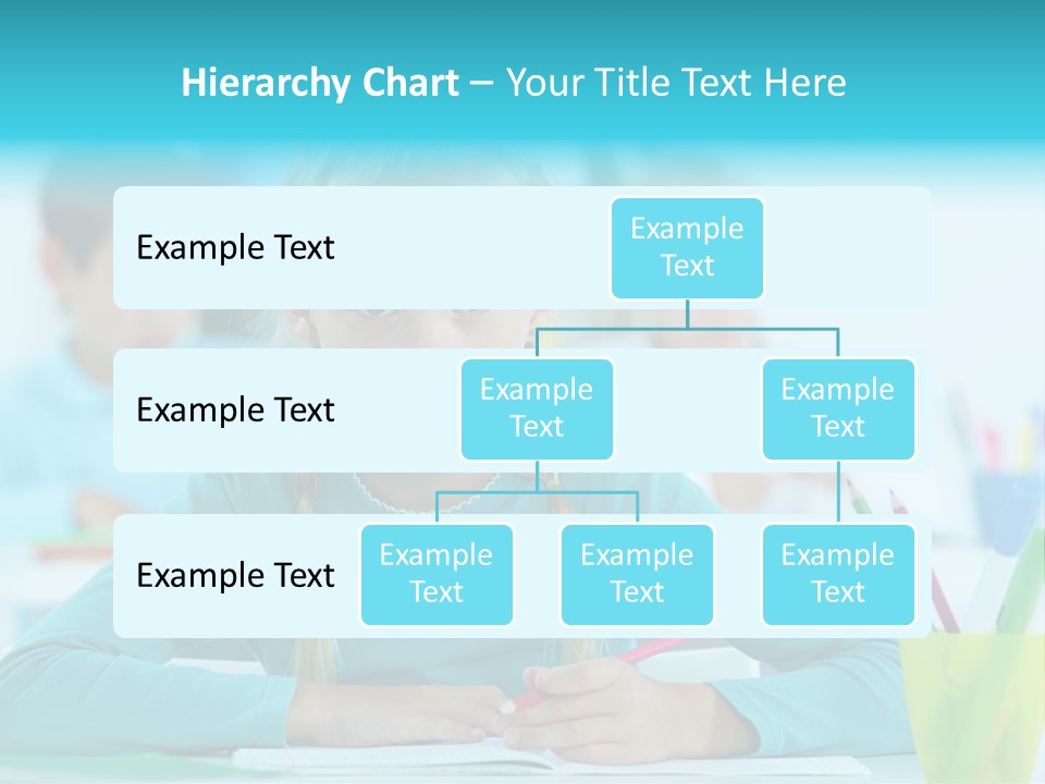 Looking Colour Picture PowerPoint Template