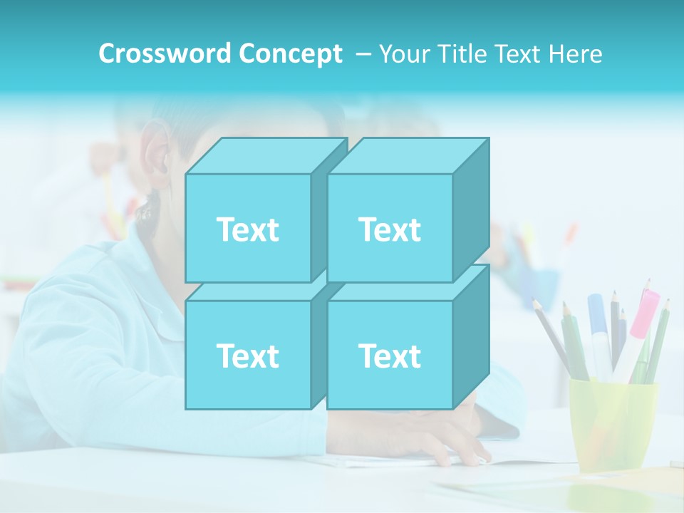 Primary Learn Foreground PowerPoint Template