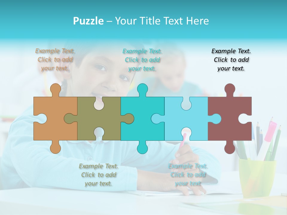 Primary Learn Foreground PowerPoint Template