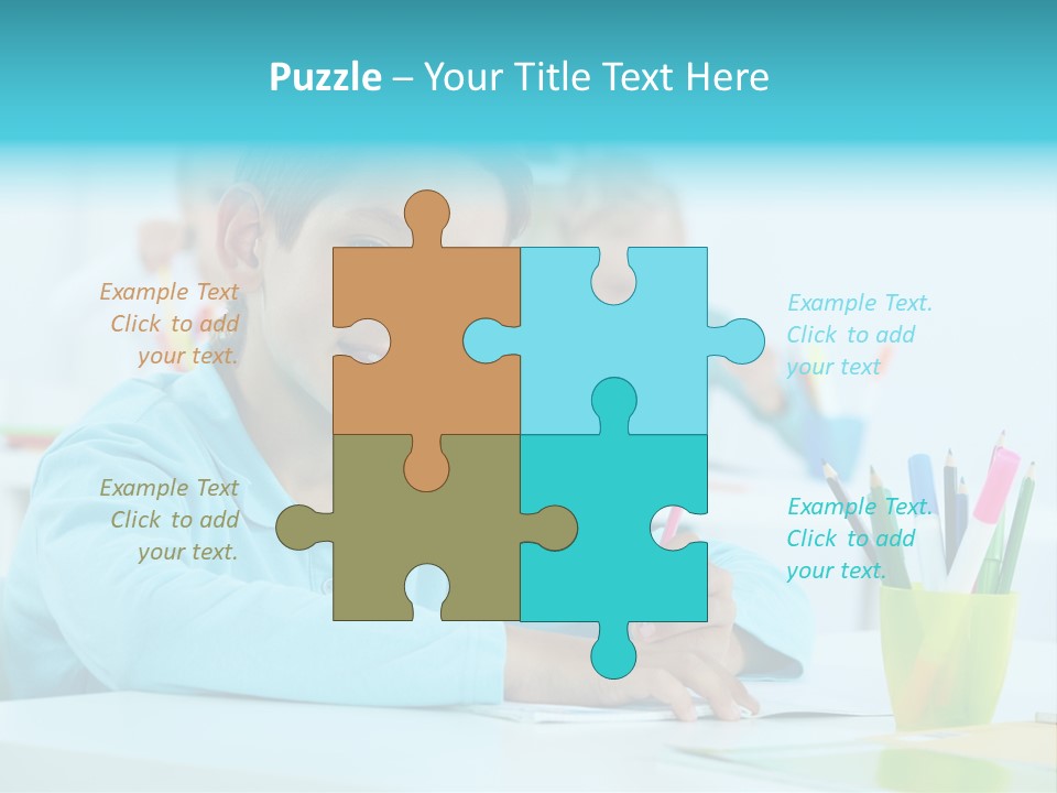 Primary Learn Foreground PowerPoint Template