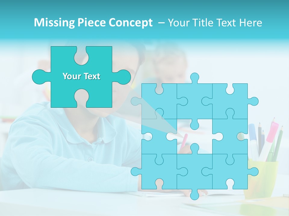 Primary Learn Foreground PowerPoint Template