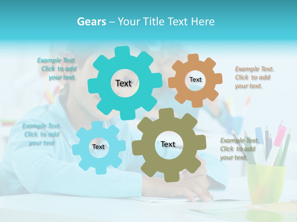 Primary Learn Foreground PowerPoint Template