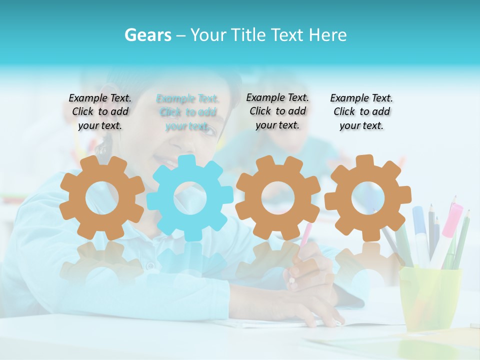 Primary Learn Foreground PowerPoint Template