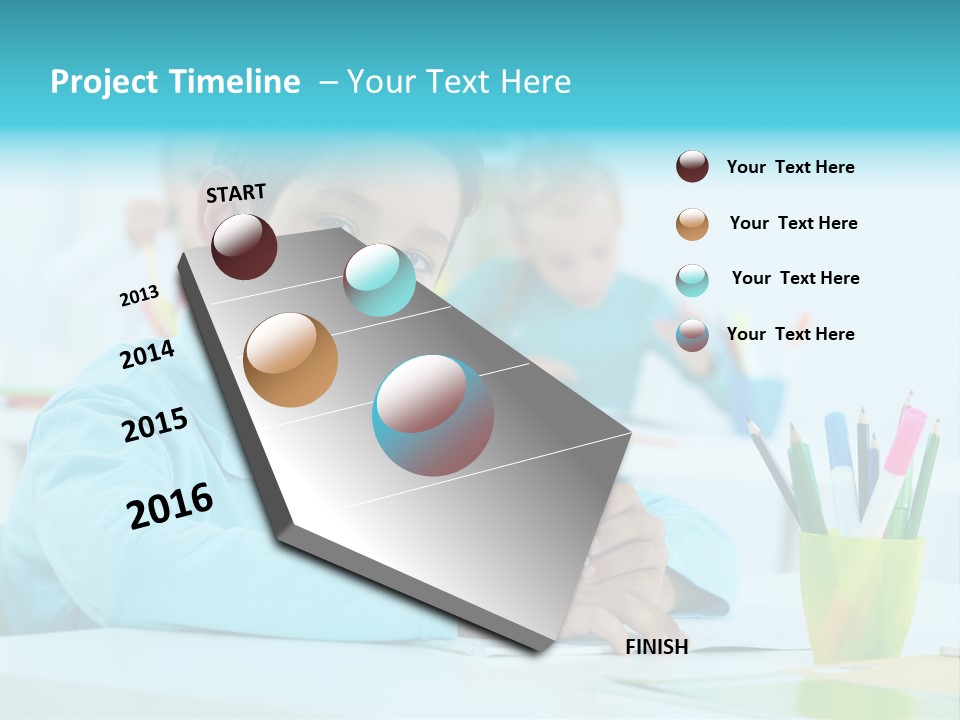 Primary Learn Foreground PowerPoint Template