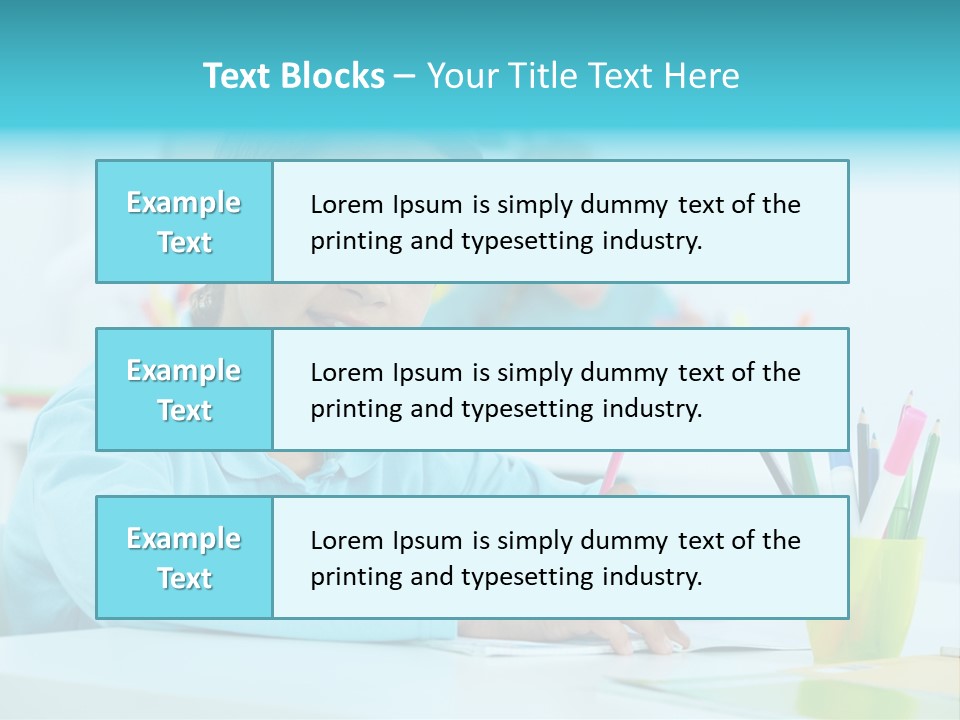 Primary Learn Foreground PowerPoint Template