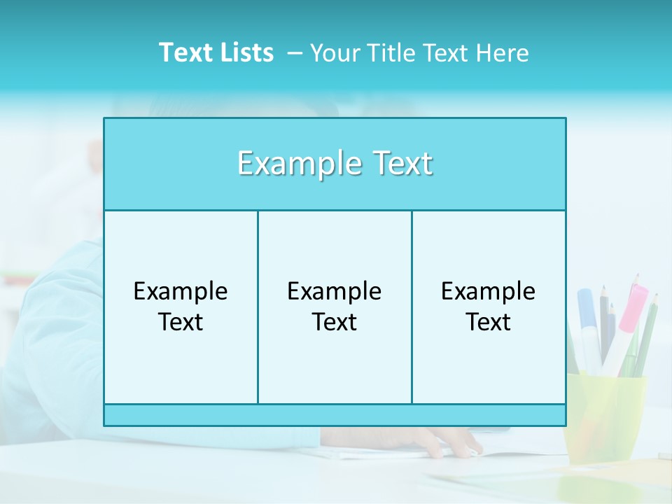 Primary Learn Foreground PowerPoint Template
