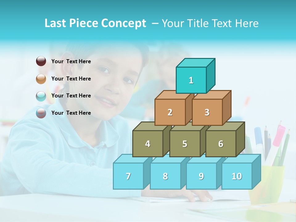 Primary Learn Foreground PowerPoint Template