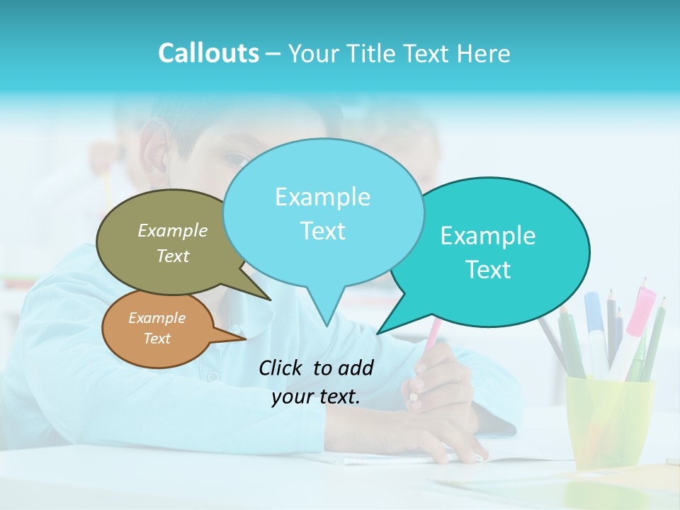 Primary Learn Foreground PowerPoint Template