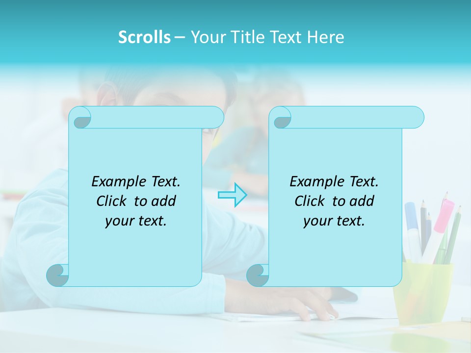 Primary Learn Foreground PowerPoint Template