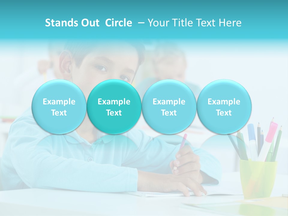 Primary Learn Foreground PowerPoint Template