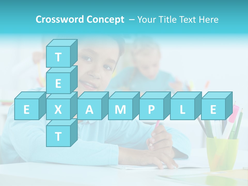 Primary Learn Foreground PowerPoint Template